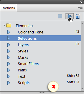 Double-click thumnail to open a script's dialog