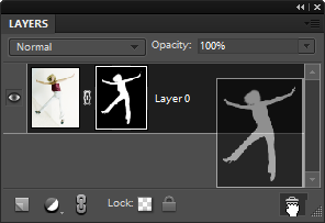 Applying layer mask